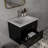 Gloss Wall-Mounted Bathroom Vanity With Mirro-1103263274-1103263277-1103263276