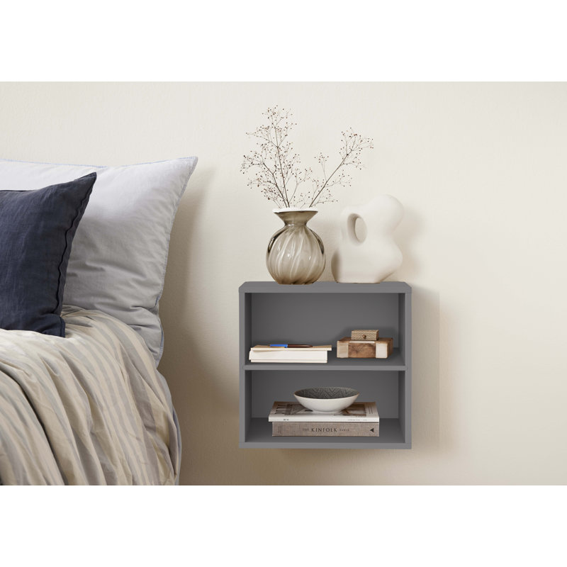 Keep 43cm H x 45cm W Standard Bookcase, Graphite