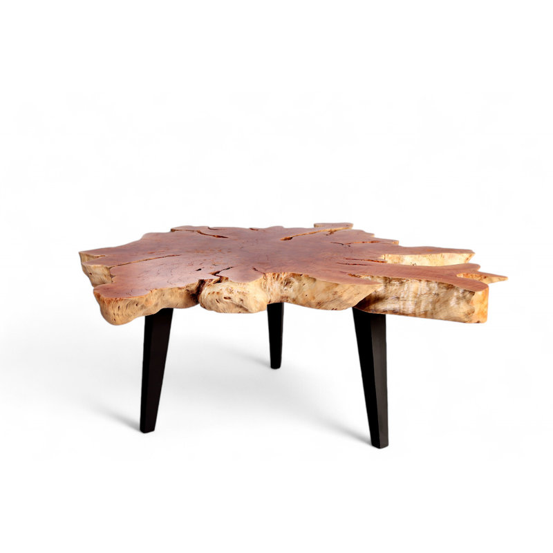 Solid Wood Top Coffee Table
