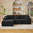 Cloud Sectional Sofa with Deep Seat and Modular Design-1834390777