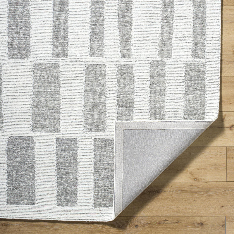 Jacobie Handmade Indoor Area Rug, Rectangle 5' x 7'6"