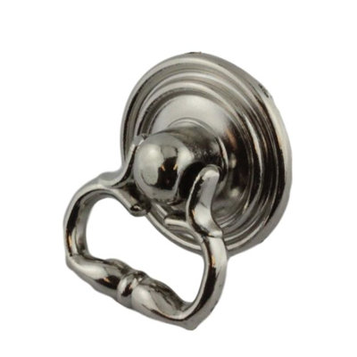 5 Pack 1 inch Small Ring Pull for Jewelry Boxes and Little Drawers Nickel