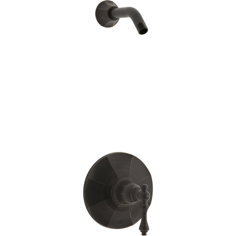 Kelston® Rite-Temp Shower Valve Trim with Lever Handle, Less Showerhead, Oil-Rubbed Bronze
