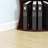 Bookcase, Bookshelf,Quarter-Circle Curved Shelving Unit, 5 Rounded Shelves With Curvy Side Panels & Finished Top/Bottom, Modern Sculptural Storage