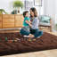 Tapis d'intérieur / extérieur brun Jenen-807806851