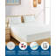  Hybrid Waterproof Mattress Protector, Bedbug Proof, Dust Mite Proof Zippered Mattress Cover-512410570
