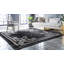 Tapis noir / beige Barreto-1252906968