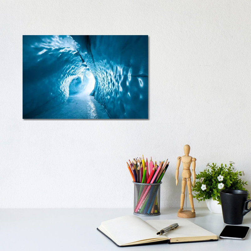 Glacier Throat - Alaska by Stefan Hefele - Wrapped Canvas Print, 20.32 cm H x 30.48 cm W