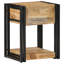 40cm W Iron Bedside Table