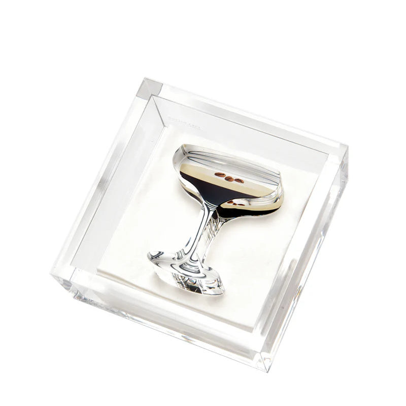 Espresso Martini Cocktail Napkin Holder