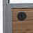 Foldable Outdoor Kitchen Island With Lockable Wheels, Storage, And Towel Rack For Patio Cooking, Espresso+Grey-2014623352