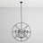 Voltaire 6 - Light Globe Chandelier