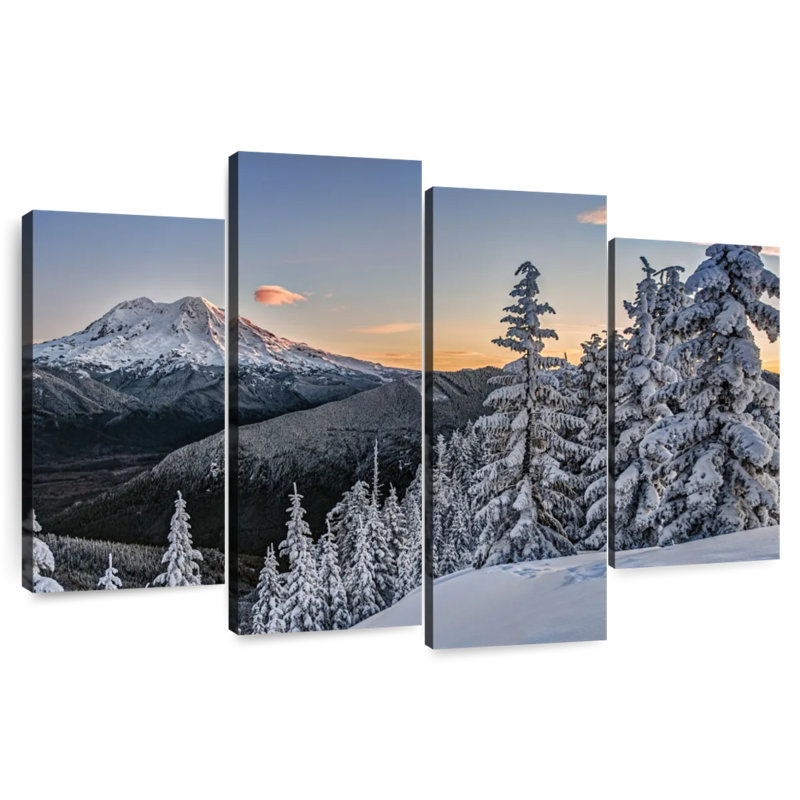 Alvord Mount Rainier Sunrise, 54" H x 84" W