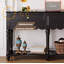 Console rétro en bouleau festonné-293352290