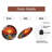 Sunset Ocean View Wall Clock Decorative Art Art - 12'' Modern Glass Wall Clock