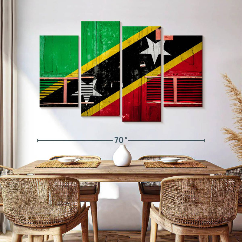 Saint Kitts And Nevis Flag