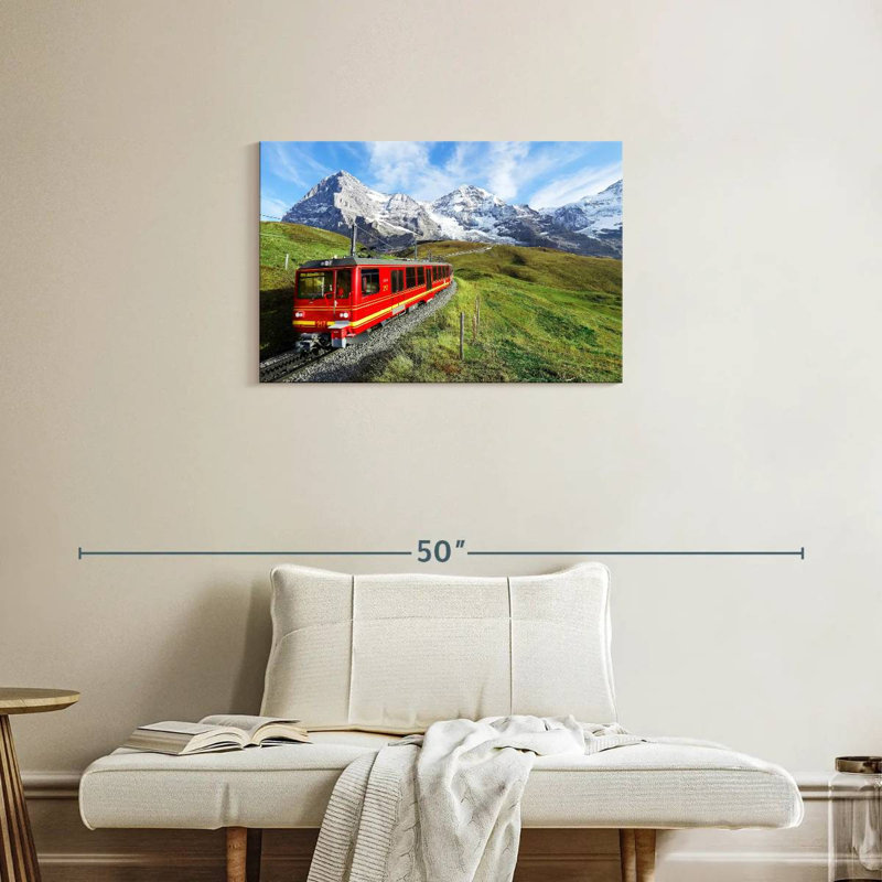 Mehar Bernese Highlands Train, 20" H x 30" W