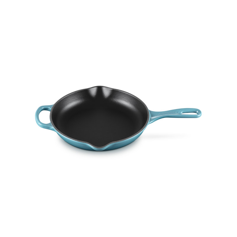 Le Creuset Enameled Cast Iron Skillet, Flame