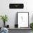 Rectangular 3D Metal Modern Minimalist Wall Clock-2137578049