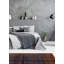 Tapis bleu foncé en laine noué à la main de conception unique 5 pi 4 po x 7 pi 10 po Kargahi