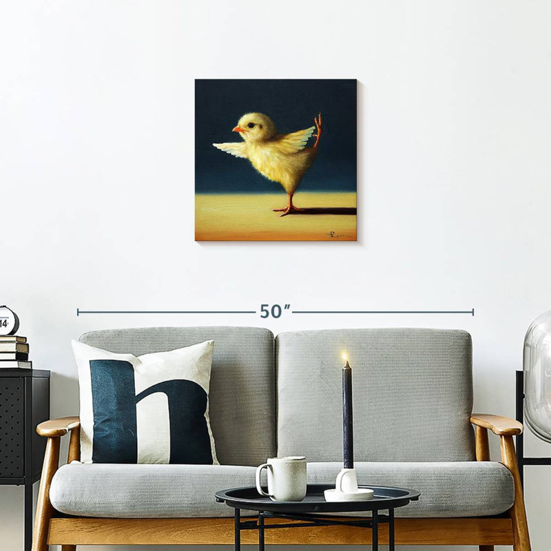 Ketti Yoga Chick Dancer Pose, 20" H x 20" W
