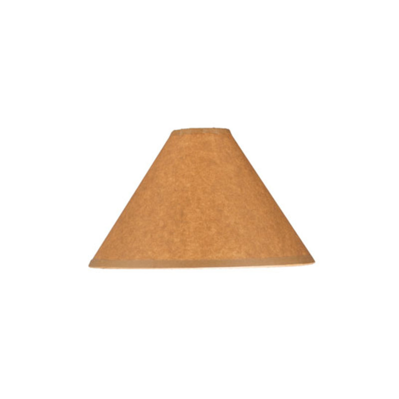 Abat-jour empire en tissu H 5 po x l 8 po