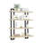 Machiko Wide 4-Tier Floating Wall Shelf-2086377024
