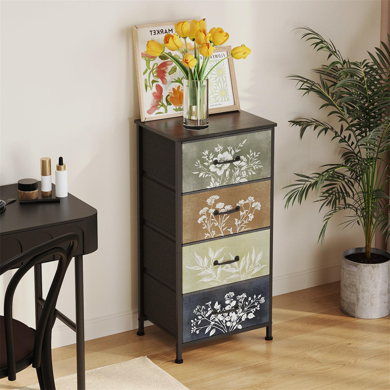 40 cm W Chest of 4 Drawers