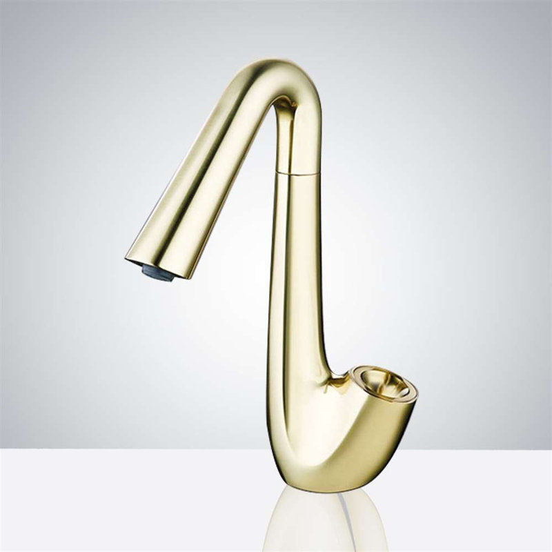 Robinet sans contact à fixation sur le comptoir avec activation par le mouvement Gold
