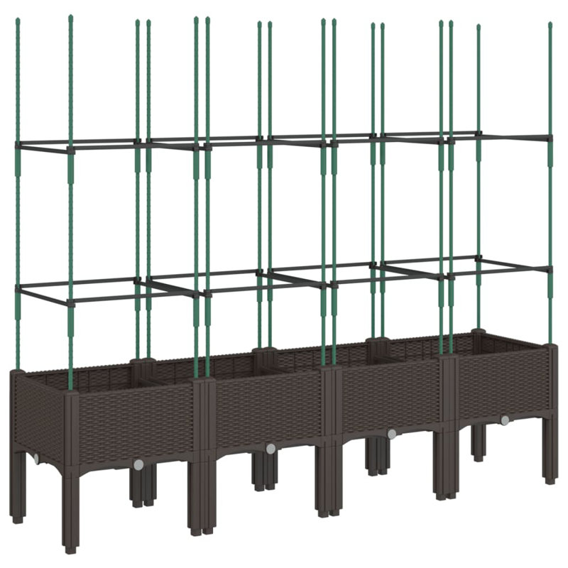 Berfield Planter Box, Brown