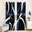Black Blue Blackout Curtains 52x84 Inch Grommet 2 Panels