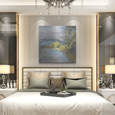 Winston Porter «Golden Valley» par Danhui Nai, art mural en métal