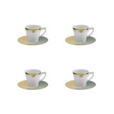 Emerald Espresso Cup and Saucer
