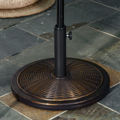 Forgham 14kg Plastic Free Standing Umbrella Base