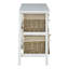 Bradenton Beach 77cm Solid Wood Sideboard