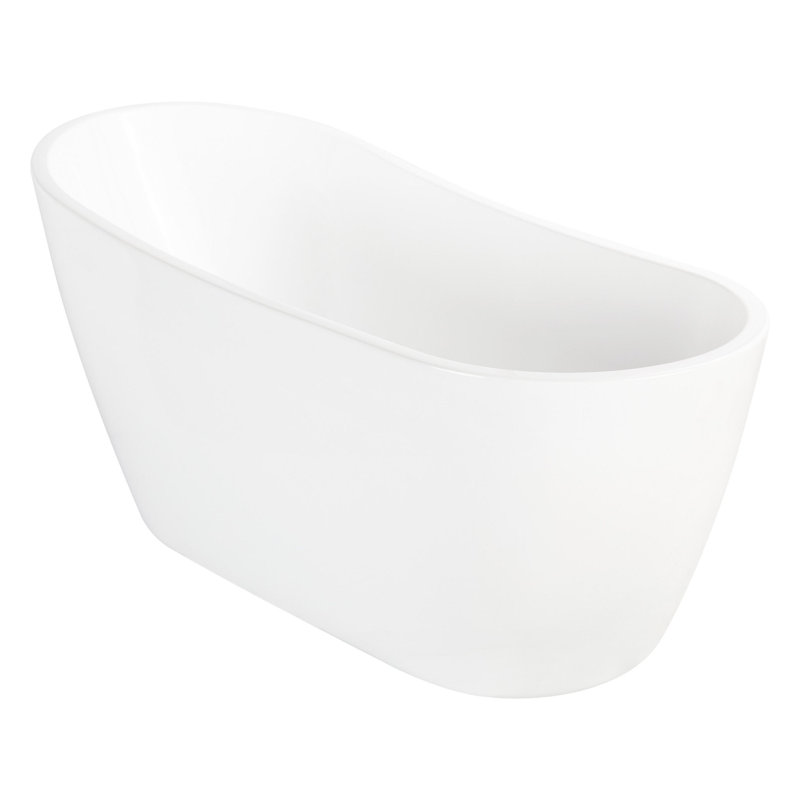 66" Sheba Acrylic Slipper Tub