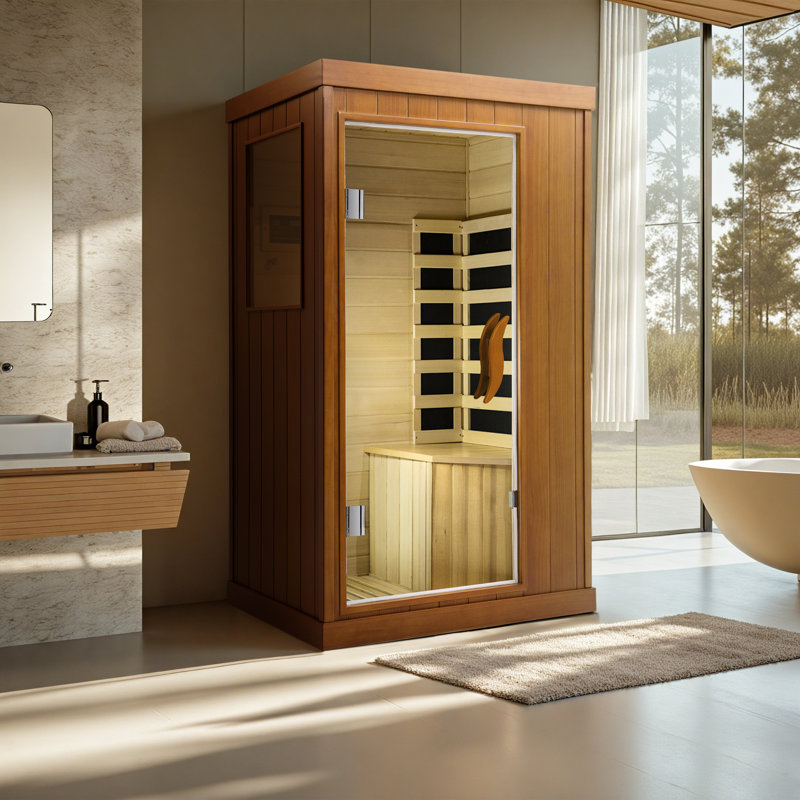 Sauna en bois infrarouge lointain