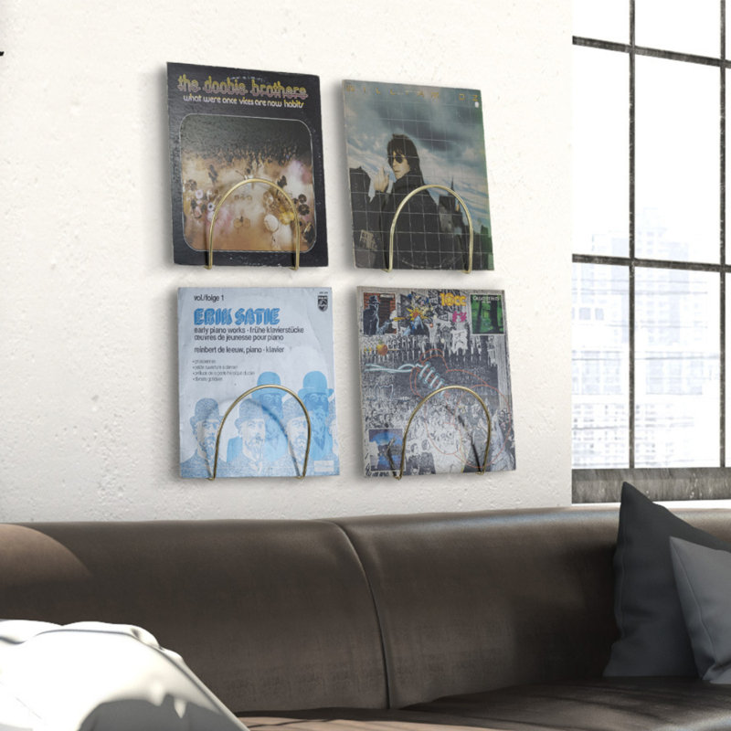 Wall Mounted Media Shelves