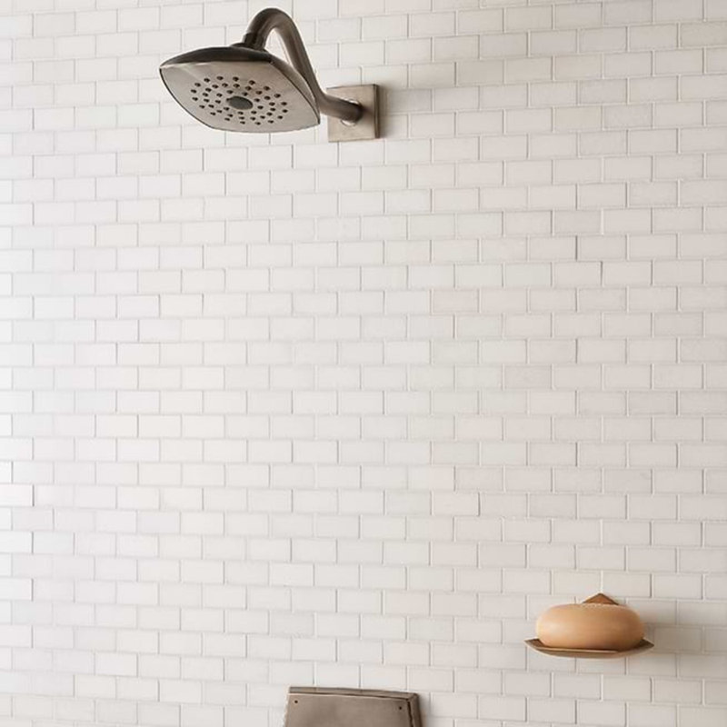 Thassos 1x2 Polished Marble Mosaic Tile