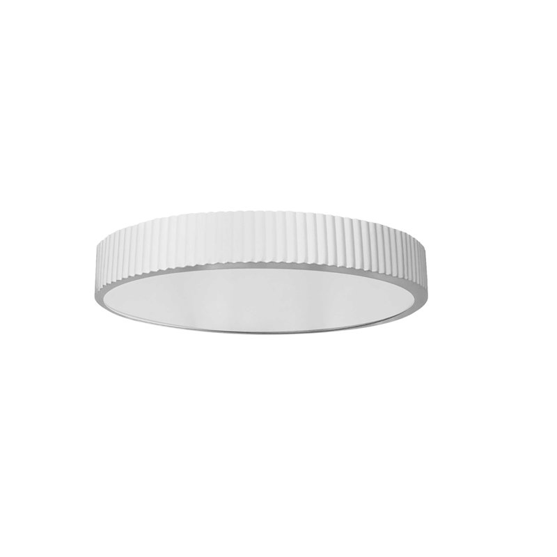 Nabisco Light Simple Circle Led Flush Mount, Matte White