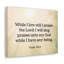 I Live Will I Praise Psalm 146:2 - Wrapped Canvas Print-226527816