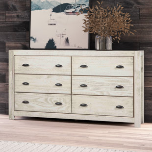 Commode double 6 tiroirs Montauk