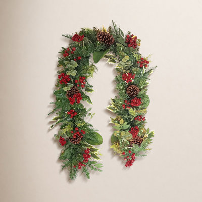 72" Pre-Lit Christmas Garland