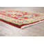 Tapis décoratif en laine de conception unique en laine vert/rouge 2 pi 1 po x 3 pi kazak noué à la main