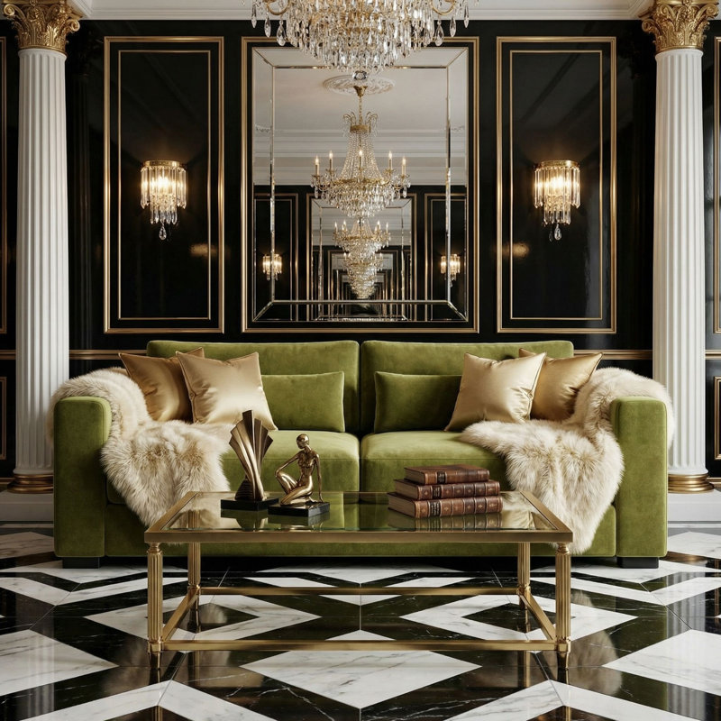 Monaco 88 Inch Sofa, Garden