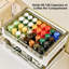Porte-dosette à café à 2 niveaux, organisateur de rangement pour condiments de café et accessoires de café pour salle de pause