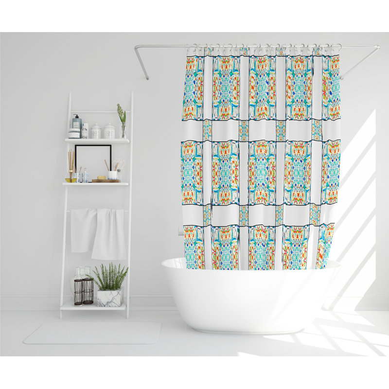 Makenzie Polyester Shower Curtain Set