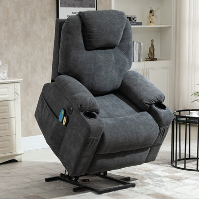 Fauteuil de massage inclinable électrique chauffant
