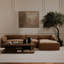 Isla Double Chaise Modular Sectional Beige-633556394