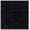Tapis noir en laine / coton touffeté à la main Rodeo Drive 678